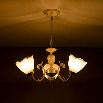 Люстра 56 см Citilux Латур CL413230 белый/золото