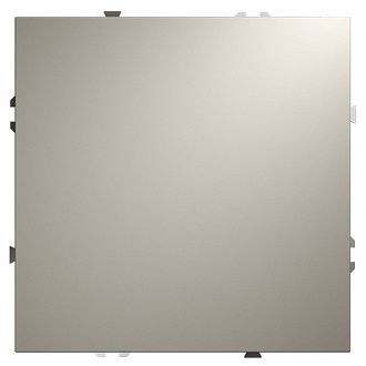 Заглушка Voltum S70 с суппортом, кашемир пластик Soft touch VLS080103