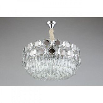Подвесная люстра 55*40-90 см, E14, 40W, Aployt Nikoul APL.832.13.12, хром