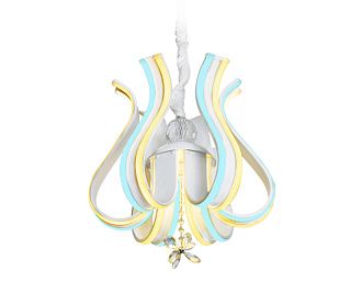 Люстра подвесная 46*40*120 см, LED 117W, 30006400К, белый Ambrella Comfort Line FL112