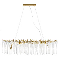 Подвесная люстра 120 см, Loft IT Waterfall 10350/1200L AB, бронза