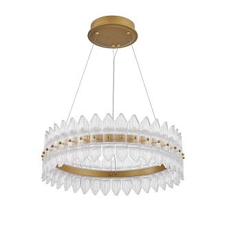 Люстра *51*70-120 см, *LED*38W, 3000K, Favourite Mirabella 4754-5P, латунь