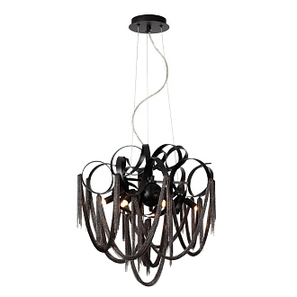 Люстра 46*46*167,6 см, 6 G9*40W, Odeon Light Chainy, черный 5067/6