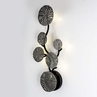 Настенный светильник 60*30 см, 5xG4 MODESTYLE MS.1502.05 BK черный