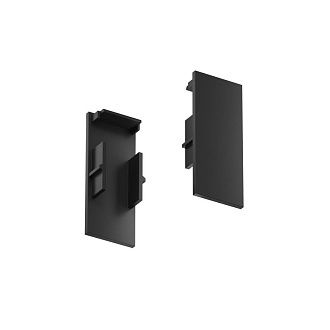 Заглушка *2*5 см, Denkirs SMART SLIM BASE | СМАРТ СЛИМ БЕЙС TR2411-BK, черный