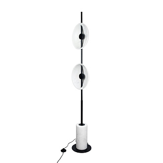 Торшер 170 см, 14W, 3000K, Loft It 10049F, черный-полимерная смола