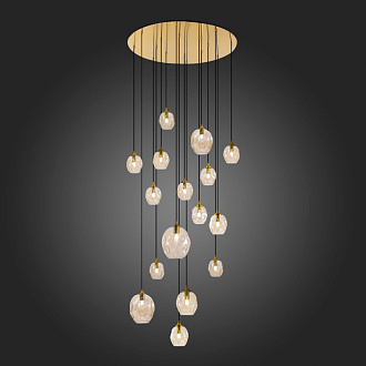 Люстра подвесная 117 см, ST LUCE IDESIA SL1188.303.16 Латунь