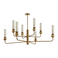 Светильник 126 см, Odeon Light Lolla 6625/8, латунь