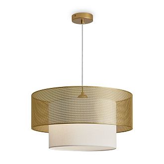 Подвесной светильник 21-230 см, 1*E27*60W Freya Lattice FR5528PL-01BS, Латунь