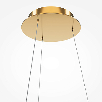 Подвесной светильник 45*45*374 см, LED, 48W, 3000К, Maytoni Krone P097PL-L48BS3K латунный