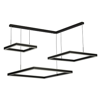 Светильник 80 см, 150W, Citilux 3000-5500K, Дуэт CL719K311, черный