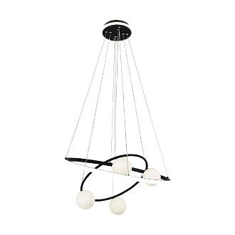 Светильник 60 см, 130W, 3000-6000K, F-Promo Orbium 4183-6P, черный