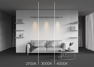 Трековый светильник 6*3,7 см, LED 5W 2700K Maytoni Technical Accessories for tracks Levity Alfa S TR188-1-5W2.7K-M-BBS черный и Латунь