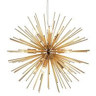Подвесная люстра ASTRA STAR Chandelier Gold 58 **58 см, 9*E14*40W, ImperiumLoft 40.2907-3, Золотистый