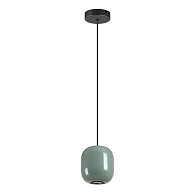 Подвес 12*12*120 см, 1 GU10*4W, Odeon Light Ovali, черный 5053/1C