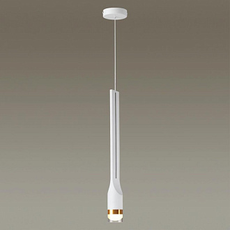 Светодиодный светильник 5 см, 5W, 3000K, Odeon Light NILO 4384/5L, белый