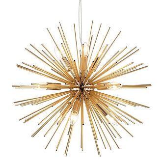 Подвесная люстра ASTRA STAR Chandelier Gold 58 **58 см, 9*E14*40W, ImperiumLoft 40.2907-3, Золотистый