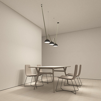 Светильник на шине 22*11,7 см, LED * 24W, 4000K, Denkirs Belty Flow DK5560-BK, черный
