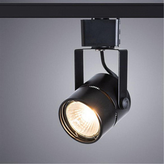 Трековый светильник Arte Lamp MIZAR  A1311PL-1BK, черный