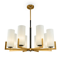 Люстра на штанге Maytoni Fortano MOD089PL-08BS, диаметр 76 см, латунь