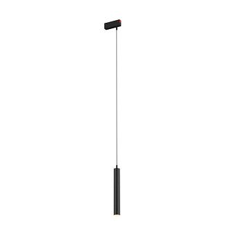 Трековый однофазный светильник 4 см, 10W, 4000K, Denkirs Simple Spot DK8208-BK, черный