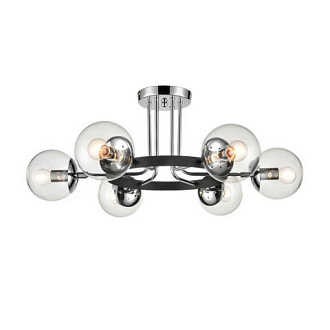 Потолочная люстра  71*27 см, 6*E14 хром Vele Luce Intenso VL1413L06