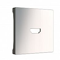 Накладка для розетки HDMI (глянцевый никель) WL02-HDMI-CP Werkel 4690389119569