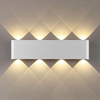 Настенный светильник 46 см, 8W, 3000K, Odeon Light Hightech Magnum 7192/8WL, белый