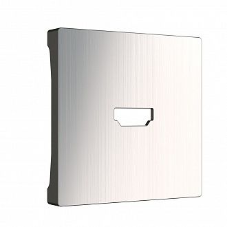 Накладка для розетки HDMI (глянцевый никель) WL02-HDMI-CP Werkel 4690389119569