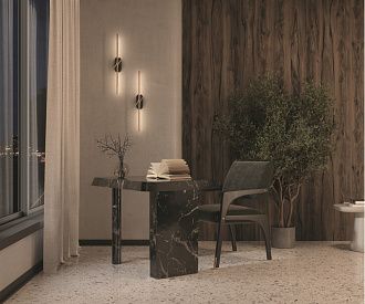 Бра 8,6*9,7*63 см, LED, 6W, 3000К, Maytoni Renaissance MOD256WL-L5BS3K3 черный