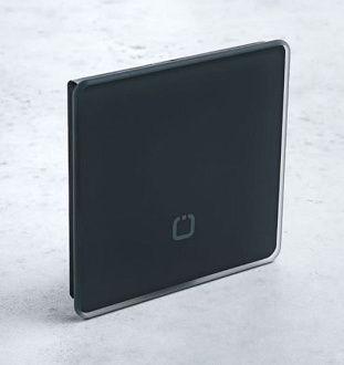 Радиовыключатель сенсорный HiTE PRO SN-R1 (Графит, закругленные углы) HPSW-SNR1-CR