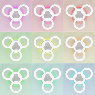 Светильник 62 см, 65W, 3000K-5500K Citilux Паркер Смарт CL225A140E белый