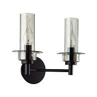 Бра 24*22*20 см, 2*E14 Lumion Madonna 6555/2W черный