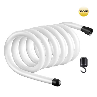 Светильник светодиодный «ГИБКИЙ НЕОН» 300*1,6*1,6 см, LED*1*38W, 3000 К, Novotech 359132 Ramo Konst, черный