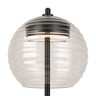 Настольный светильник  20 см, LED 8W, 3000К, Черный Maytoni Rueca P060TL-L12BK