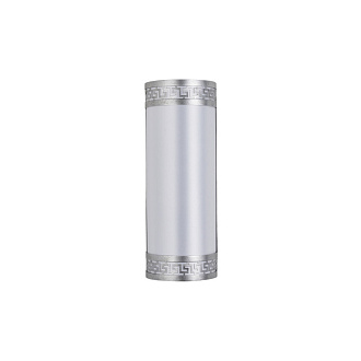 Бра Favourite Exortivus 4010-2W, D115*W180*H485, античного серебра, плафон из белой ткани