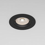 Светильник встраиваемый 8 см, Elektrostandard Minnie GU10 25056/01, черный, вр 6,7 см