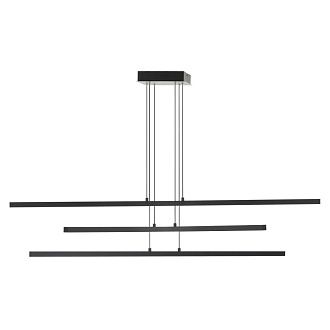 Подвесная люстра 120*125 см, 90W, 3000-6000K, Citilux Стиг CL203231 черный
