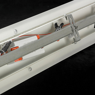 Потолочный светильник 120*12*13/17 см, 1*led*52W 4000K Lussole Harris LSP-7279 белый