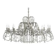 Люстра *122*90 см, 16*E14*40W, Dio D`arte Alessandria Nickel Alessandria E 1.1.L.16.600 N, Матовый никель