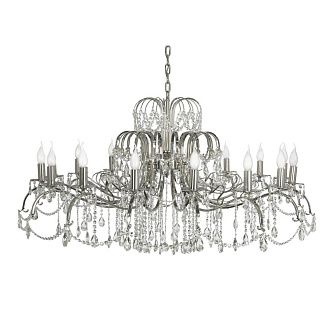 Люстра *122*90 см, 16*E14*40W, Dio D`arte Alessandria Nickel Alessandria E 1.1.L.16.600 N, Матовый никель
