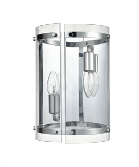 Бра 17*20*30 см, 2*E14 хром Vele Luce Tivoli VL5073W12
