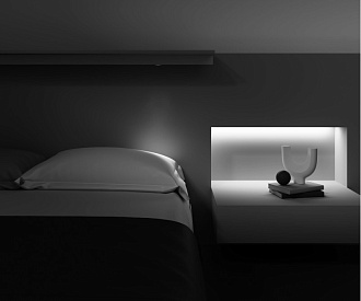 Светильник на шине 3,6*2,1*4,5 см, LED, 2W, 3000К, Maytoni Technical Points S TR100-2-2W3K-S-W белый