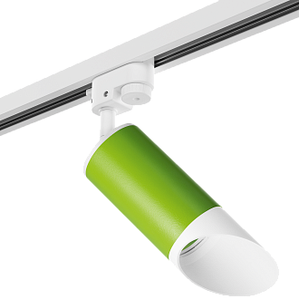 Комплект со светильником Rullo 6,5*6 см, 1*GU10*7W, Белый Lightstar Rullo R1T43436
