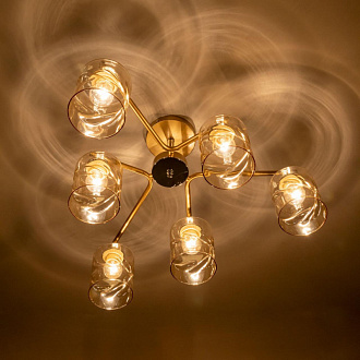 Люстра 62 см Citilux Клод CL137162 золото