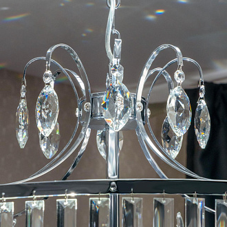 Люстра 59 см Citilux Инга CL335181 хром