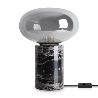 Настольная лампа 30 см, 1*E27*60W Freya Moonspot FR5550TL-01MR, Мрамор