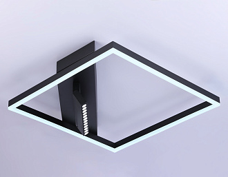 Светильник 50*50*11 см, LED 70W, 3000К, черный Ambrella Comfort LineTech FL51464