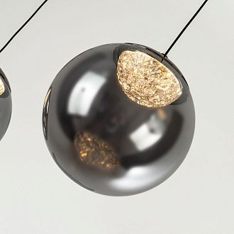 Светильник 70** см, LED*17W, 3000-6000K, Modelux  ML.2338.3L BK, Чёрный