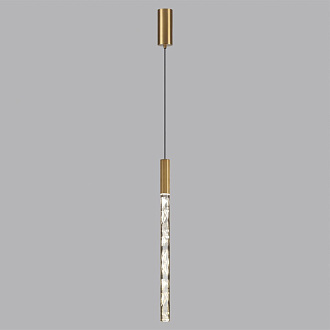 Подвесной светильник 3,2*190 см, 1 LED*4W, 3000 К, Odeon Light Aletta, античная бронза 6679/4L